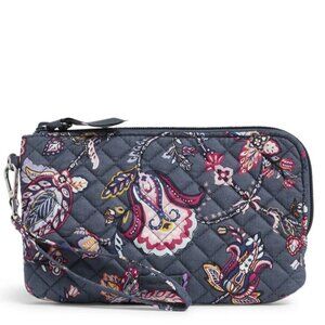 Vera Bradley RFID Smartphone Wristlet Felicity Paisley NWT